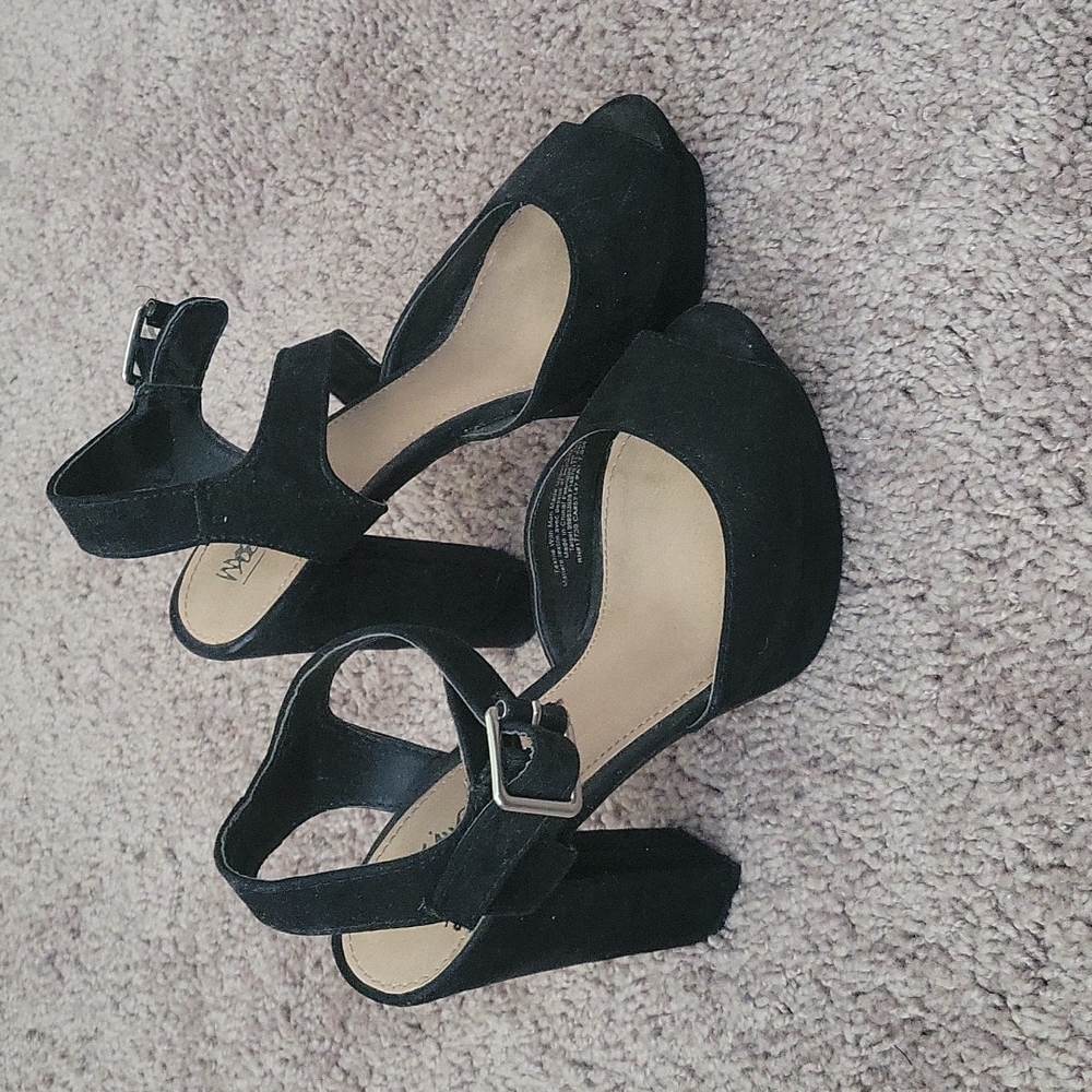 Black Platform Heels